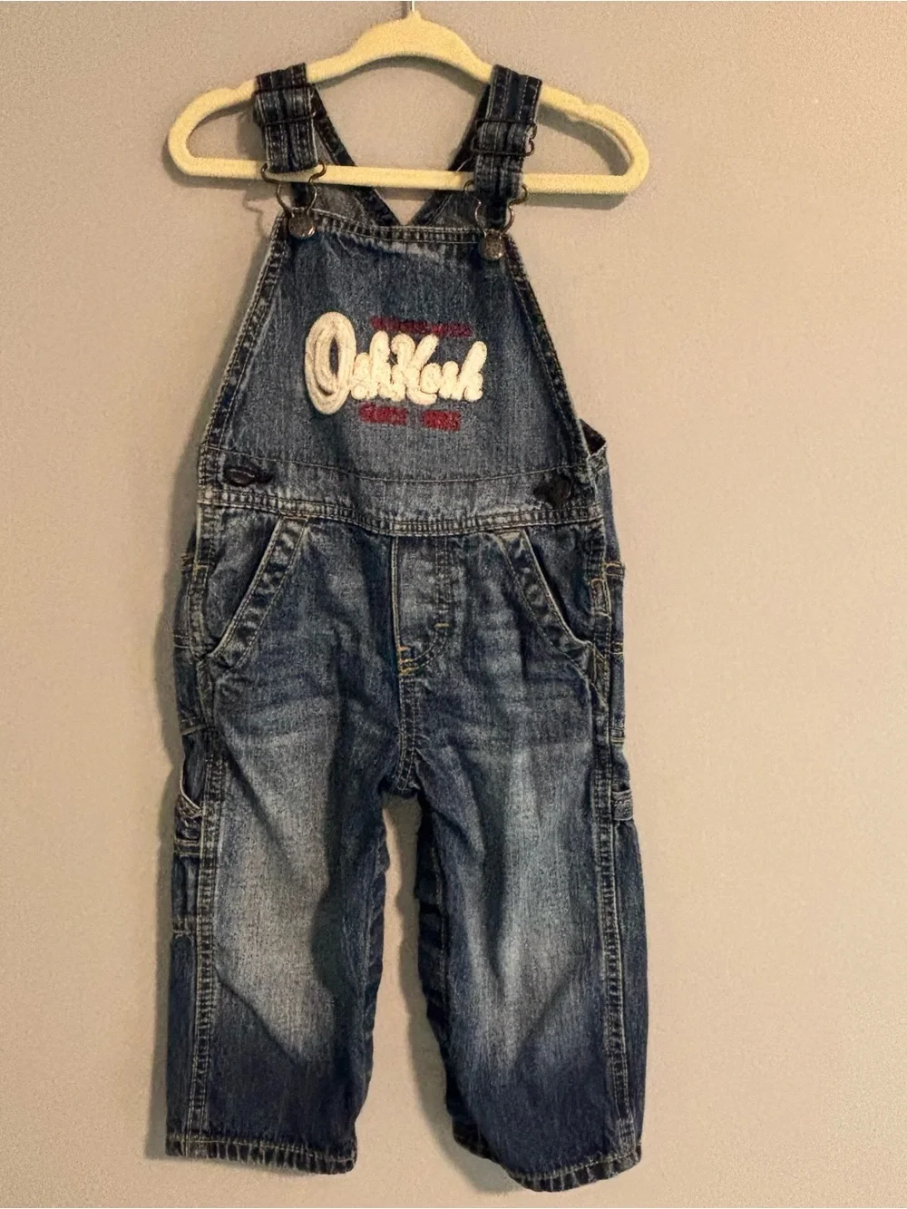 100% Cotton Vintage Toddler Oshkosh Overalls